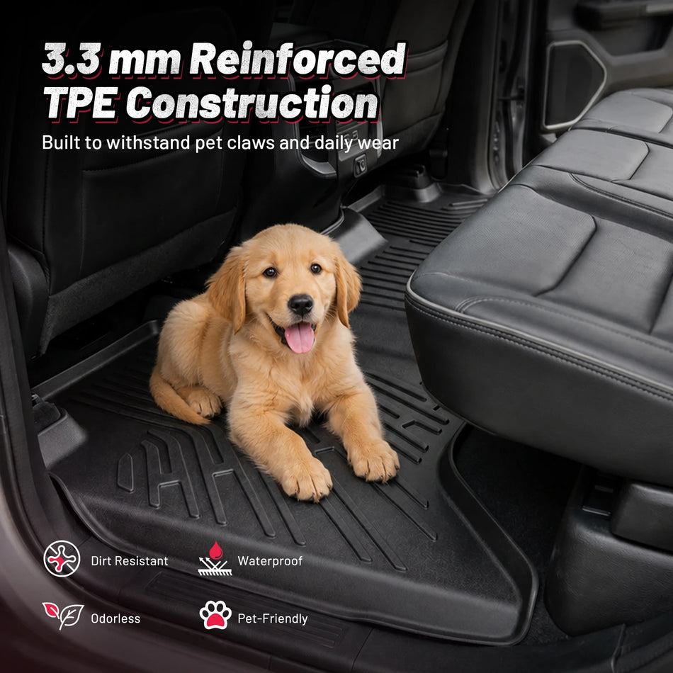 2002-2008 Ram 1500 & 2003-2009 2500/3500 Crew Cab Floor Mats | BDFHYK