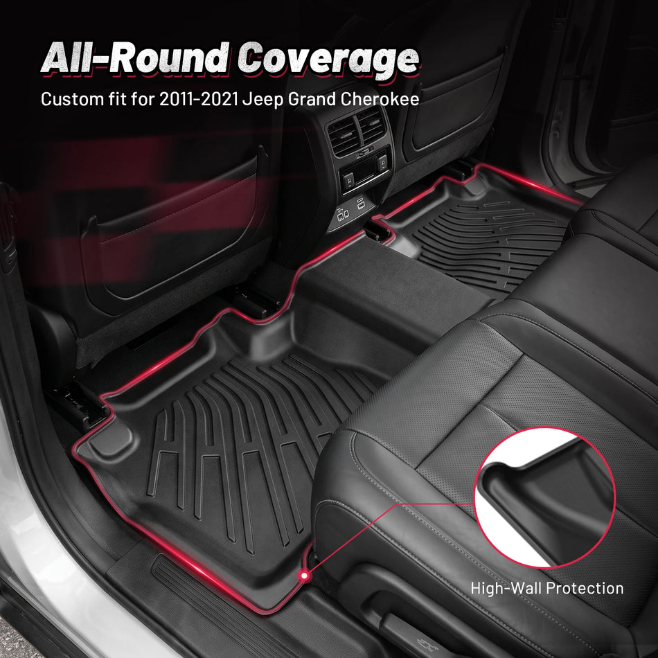 2011-2021 Jeep Grand Cherokee Floor Mats & Cargo Liner | BDFHYK
