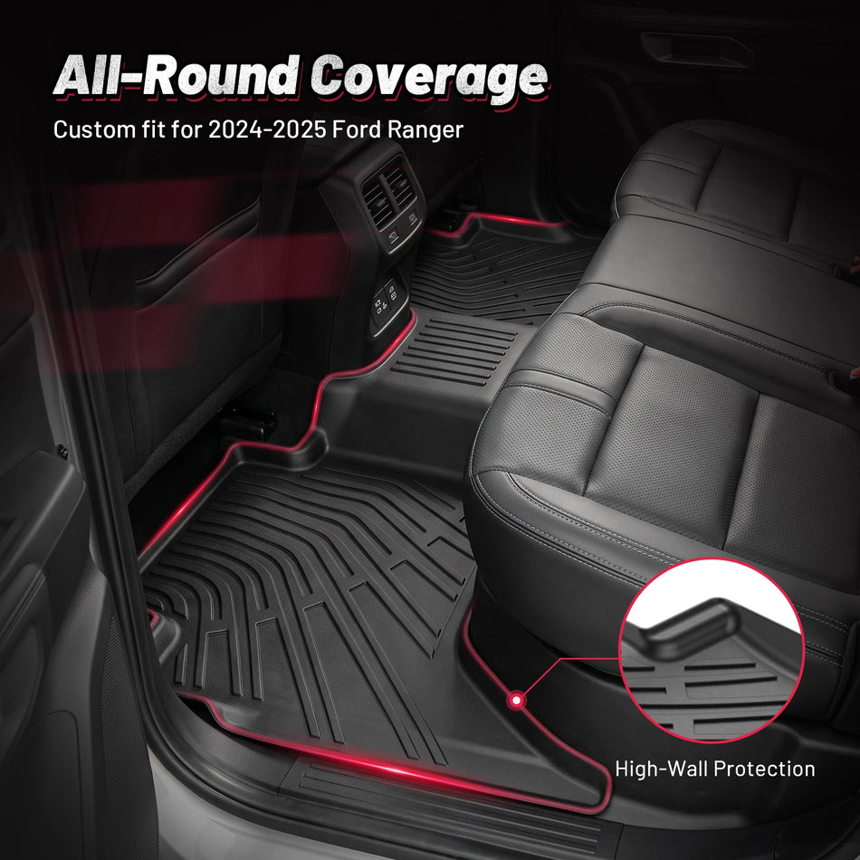 2024-2025 Ford Ranger Floor Mats | BDFHYK
