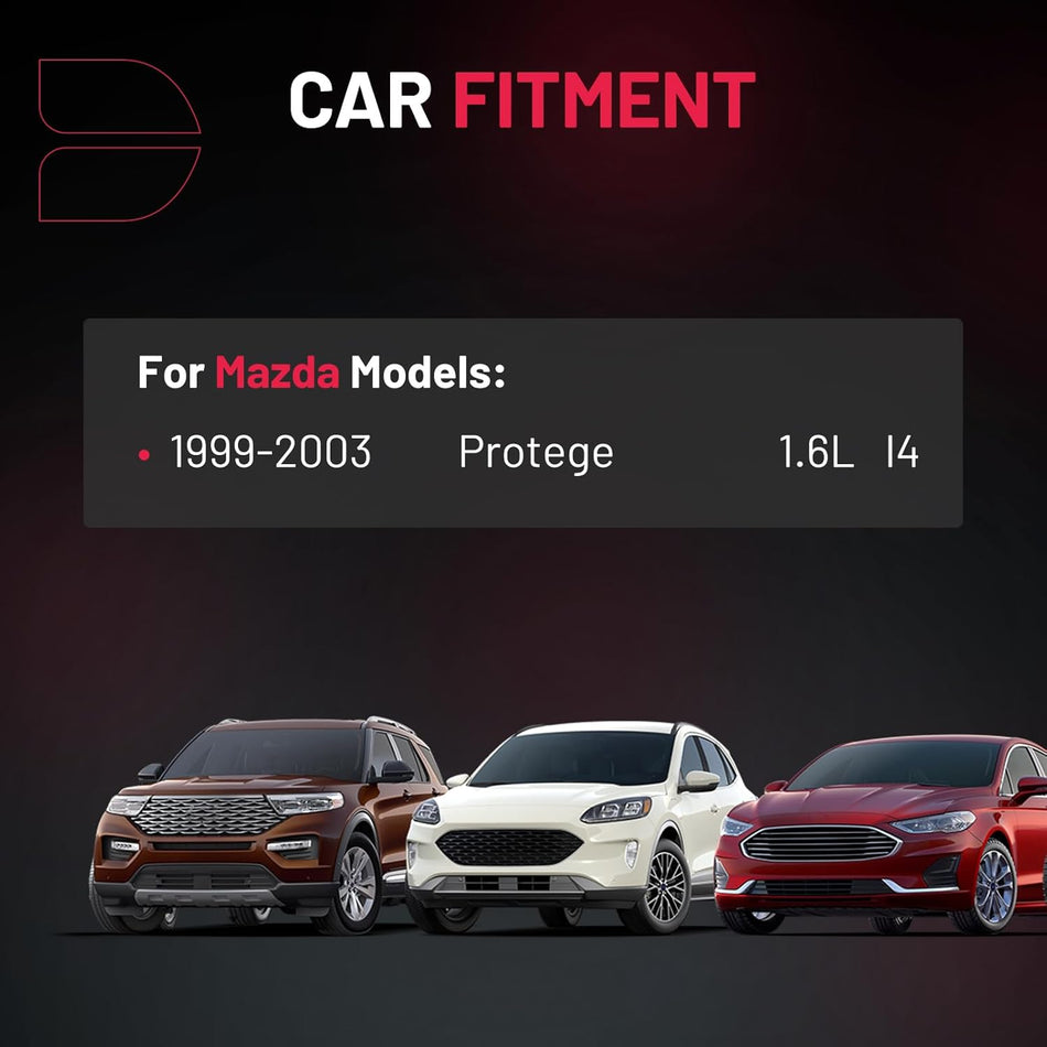 BDFHYK Ignition Coil Packs Compatible with Mazda 1999-2003 Protege 1.6L l4,Coil for UF276 178-8255 C1223 5C1206 UF276T Set of 2