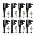 BDFHYK 8 Ignition Coil FD506 and 8 Iridium Spark Plug 4503 for 2000-2006 Lincoln LS,2002-2005 Ford Thunderbird 3.9L V8
