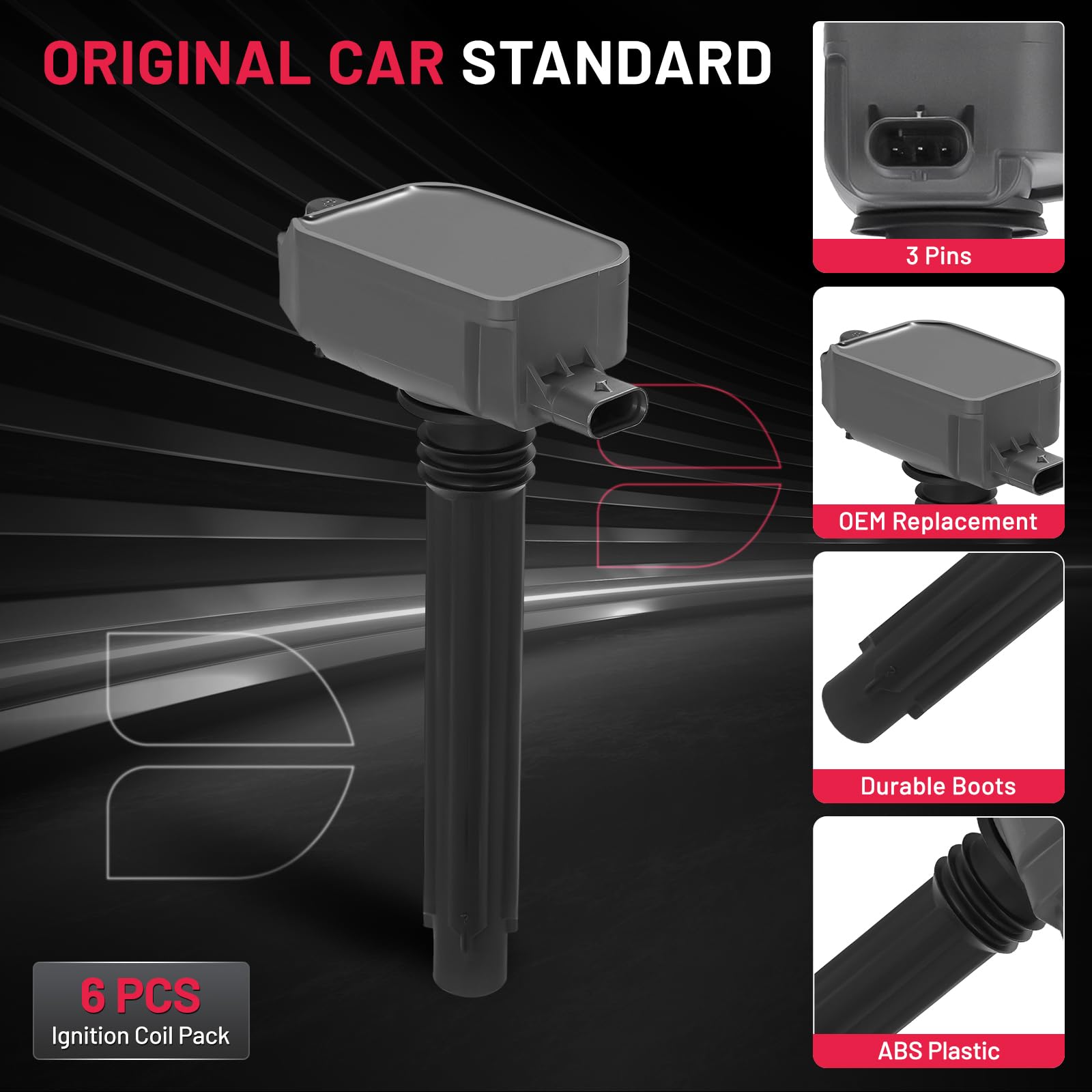 BDFHYK ignition coils for Dodge Durango Ram 1500 Pacifica