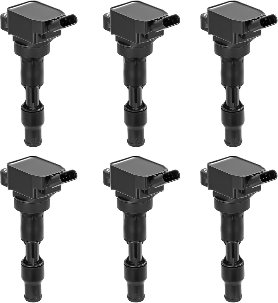 Click to see full view BDFHYK Ignition Coil Packs Compatible with G70 G80 G90 Palisade Cadenza K900 Sedona Sorento Stinger Telluride,Coil for UF863 273103L030 Set of 6