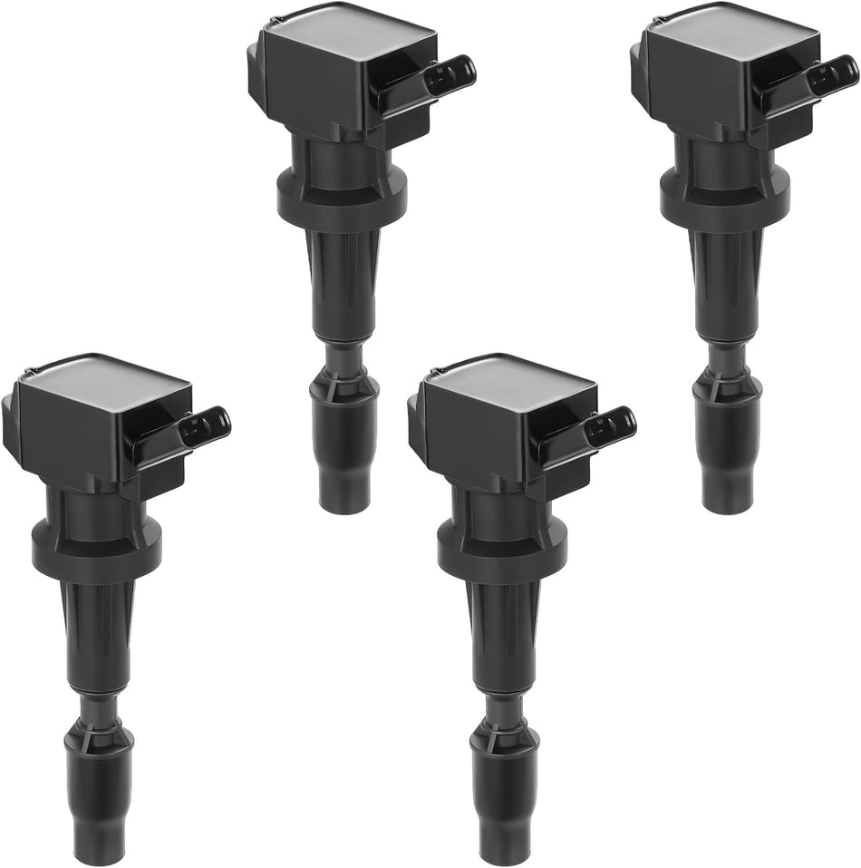 BDFHYK Ignition Coil Packs Compatible with Hyundai 2017-2020 Ioniq 1.6L l4,Compatible with Kia 2017-2019 Niro 1.6L l4,Coil for 27301-03HA0 2730103HA0 1788601 GN10914 UF-843 UF843 Set of 4
