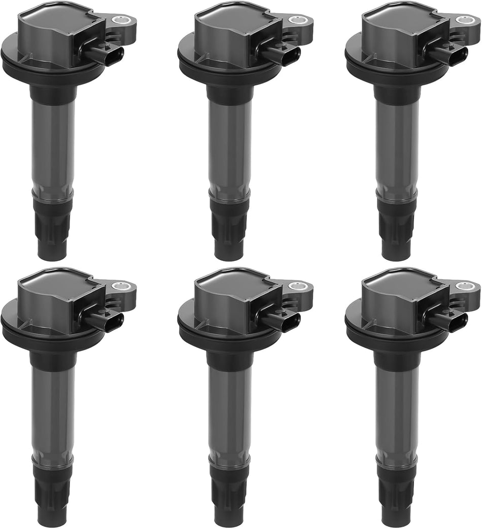 BDFHYK Ignition Coil Packs Compatible with Edge Explorer F-150 Flex Mustang Police Interceptor Sedan Utility Taurus Transit-150 250 350 Continental MKT MKX,Coil for 7T4Z12029F DG563 UF823 Set of 6