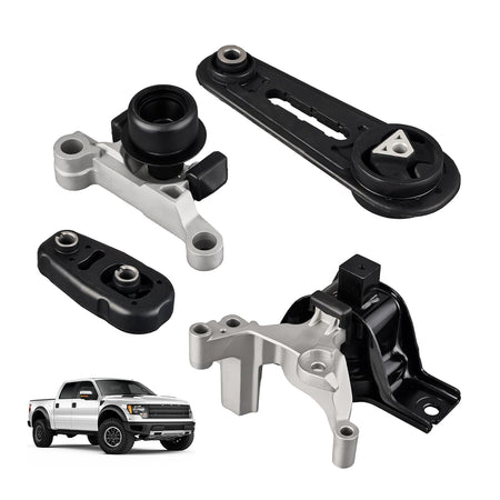 Complete 4-piece BDFHYK engine and transmission mounts kit for 2007-2012 Nissan Sentra 2.0L including OE parts A4348 and A4346.