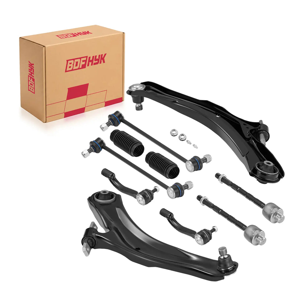 BDFHYK Front Suspension Full Kit (10PCS) with Control Arms & Ball Joints For Nissan Rogue 2008-2015, 2014-2015 Nissan Rogue Select