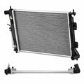 Radiator for Hyundai Elantra 2011-2013, Elantra Coupe 2013 1.8L 2.0L, Replace CU13202 DPI13202, 16mm Core BDFHYK