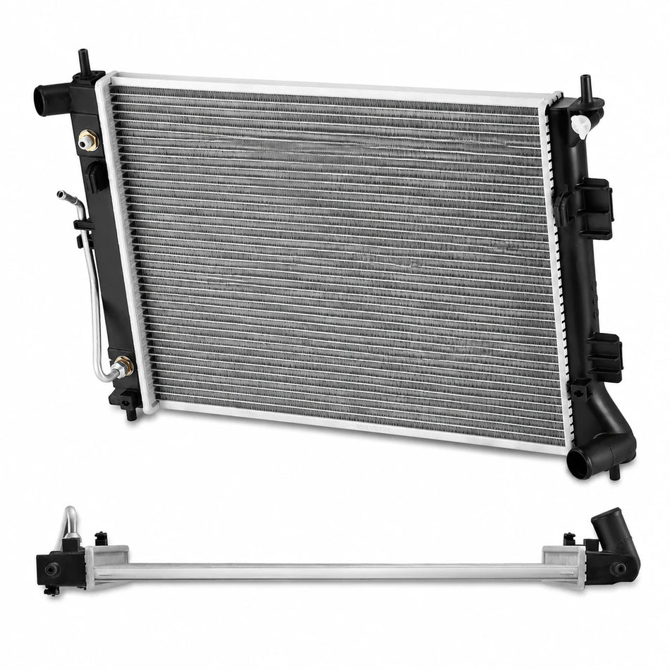 Radiator for Hyundai Elantra 2011-2013, Elantra Coupe 2013 1.8L 2.0L, Replace CU13202 DPI13202, 16mm Core BDFHYK