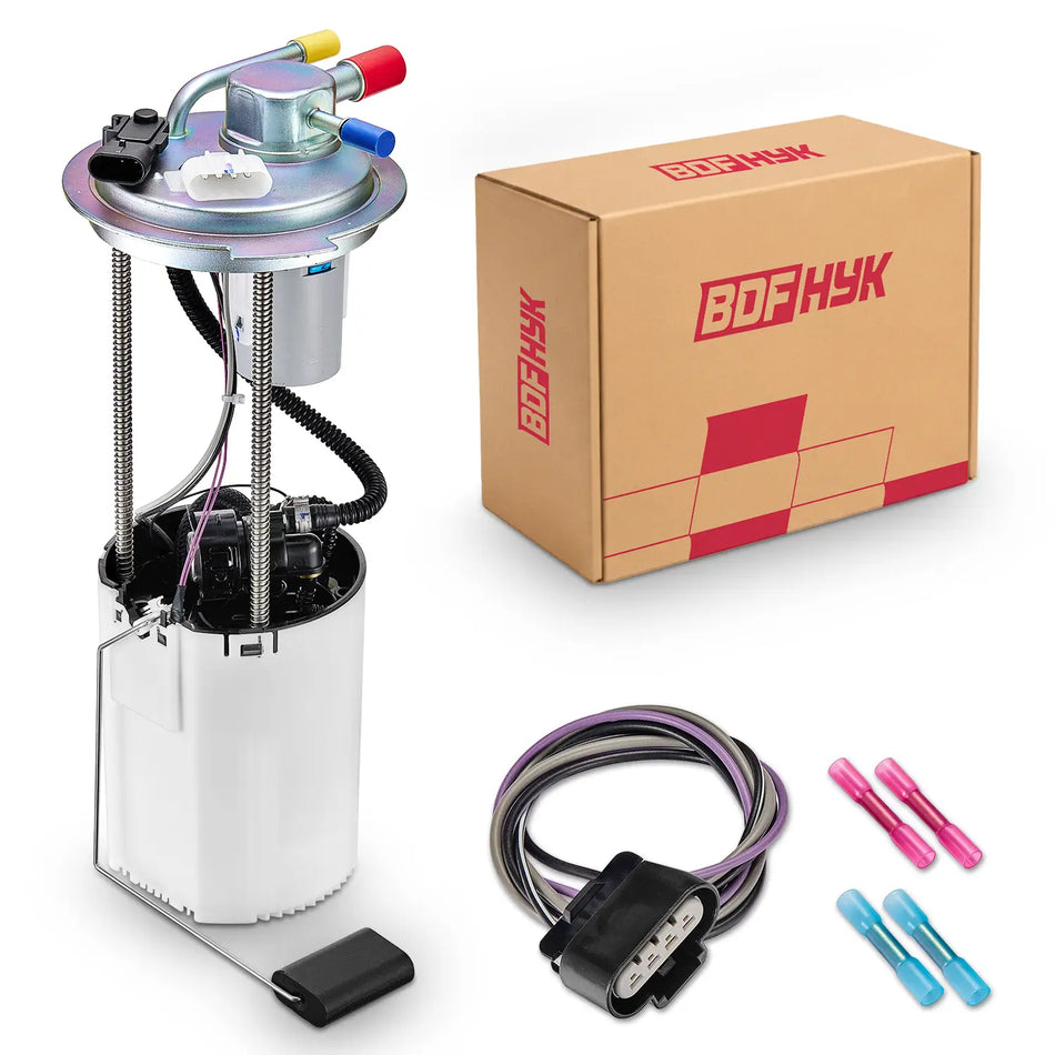 E3609M Fuel Pump Assembly w/ Pressure Sensor for 2004¨C2007 Chevy Silverado 1500 2500 4.8L 5.3L 6.0L, Replaces 19133450 88965371