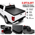 5.5 FT / 6.5 FT Bed Hard Tri-Fold Tonneau Cover for 2004-2014 Ford F-150 & Lincoln Mark LT | BDFHYK