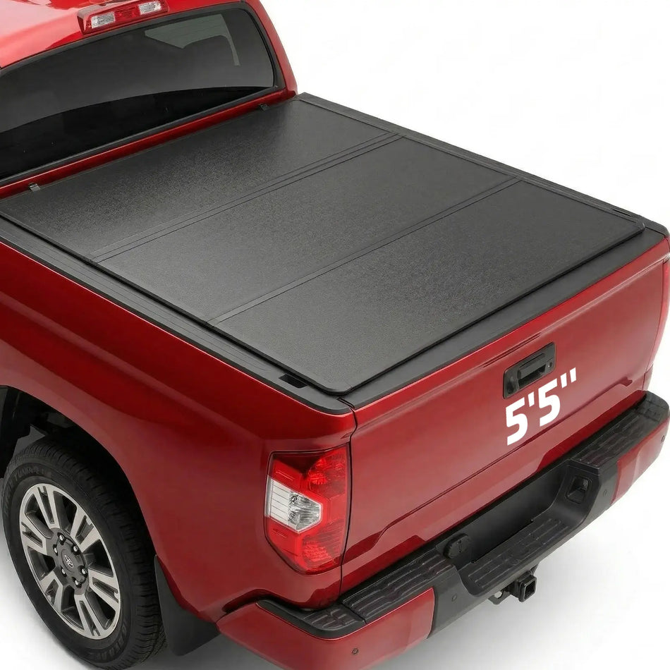 BDFHYK 5FT Hard 3-Fold Tonneau Cover Tacoma 2024–2026 | No Drill, Waterproof