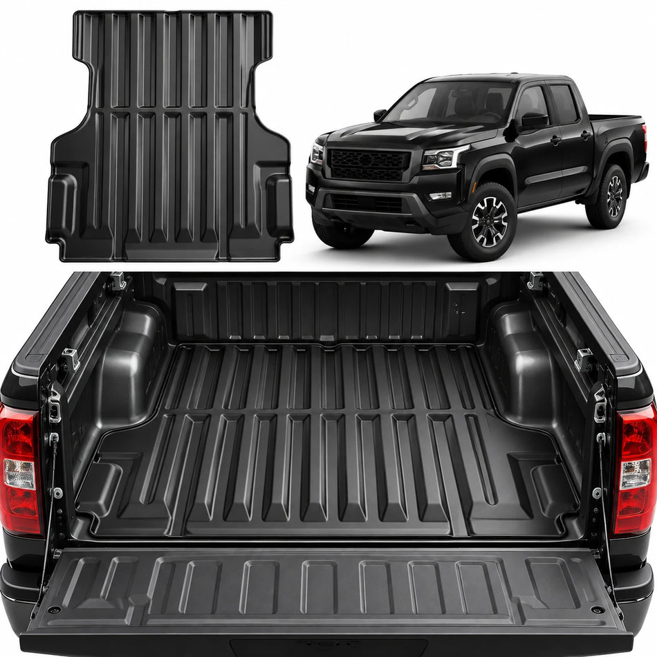2022-2026 Nissan Frontier 5FT Bed Truck Bed Mat, Custom Fit TPE Truck Bed Liner | BDFHYK