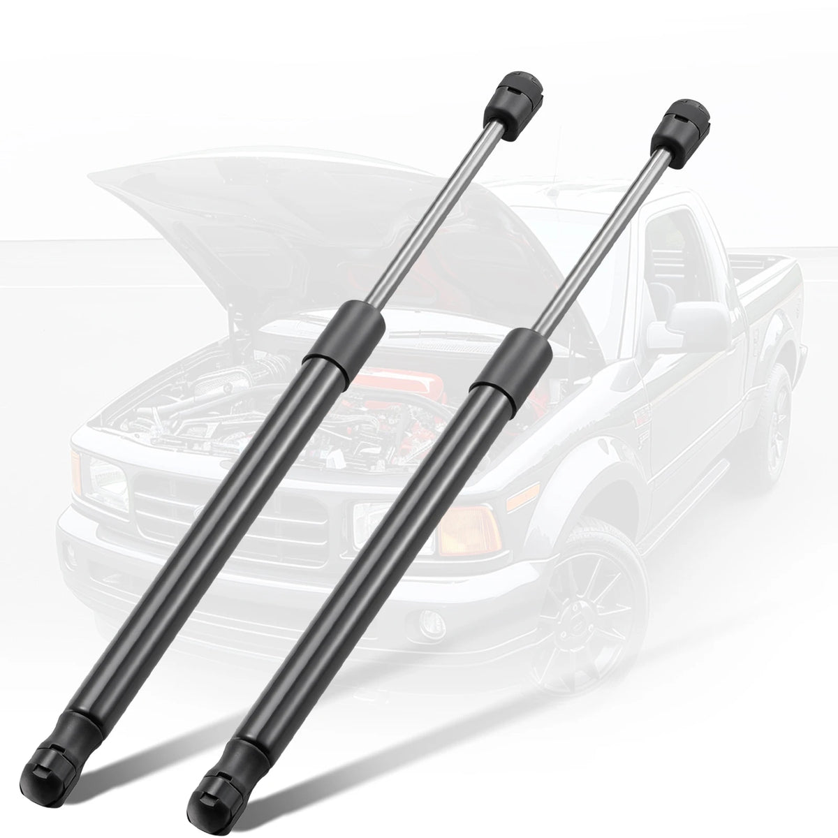 BDFHYK 7094 hood lift support pair for Nissan Murano front hood replacement