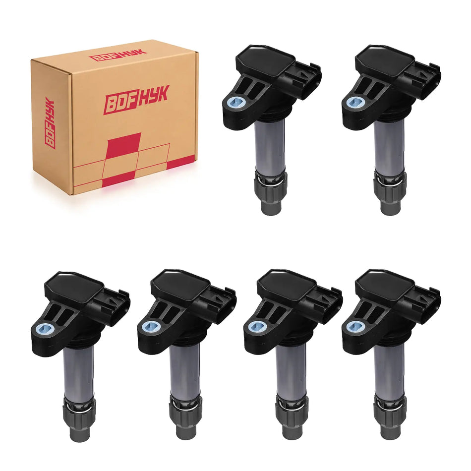 BDFHYK 6PCS Ignition Coil UF569 Compatible with Cadillac, Chevrolet, GMC vehicles equipped with 3.0L and 3.6L V6 engines Replacement for C1555/GN10494