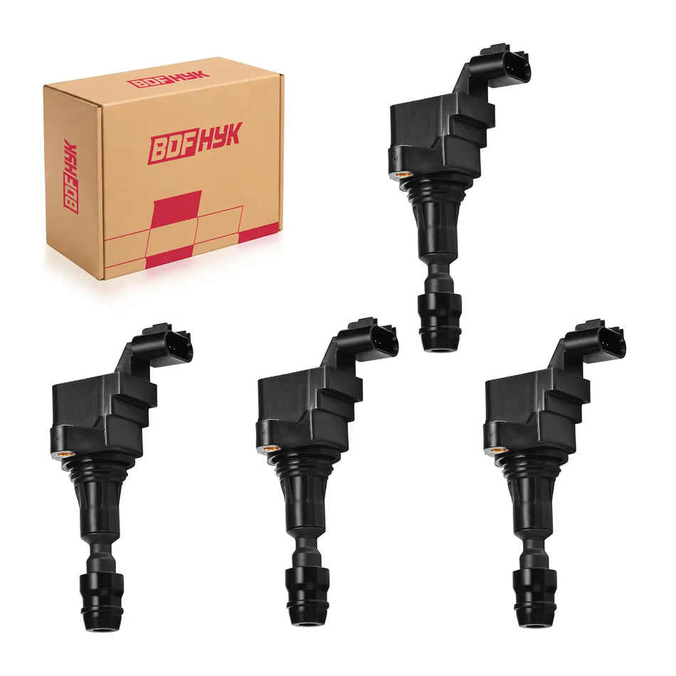 BDFHYK 4PCS Ignition Coil Pack UF491 for Chevy Malibu Equinox, Pontiac G6 2.4L L4