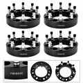 8x165.1 Wheel Spacers 1.5/ 2inch for Dodge Ram 2500 3500 1994-2010, Ford F-250 F-350, 9/16-18 Studs, 126mm Hub Bore, Set of 4 | BDFHYK