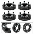 5x120 to 5x114.3 Wheel Adapters 1 Inch for Chevy Camaro 2010-2024, For Equinox Malibu Impala, Cadillac ATS CTS, GMC Terrain, M12x1.5 Studs, 74.1mm Hub Bore