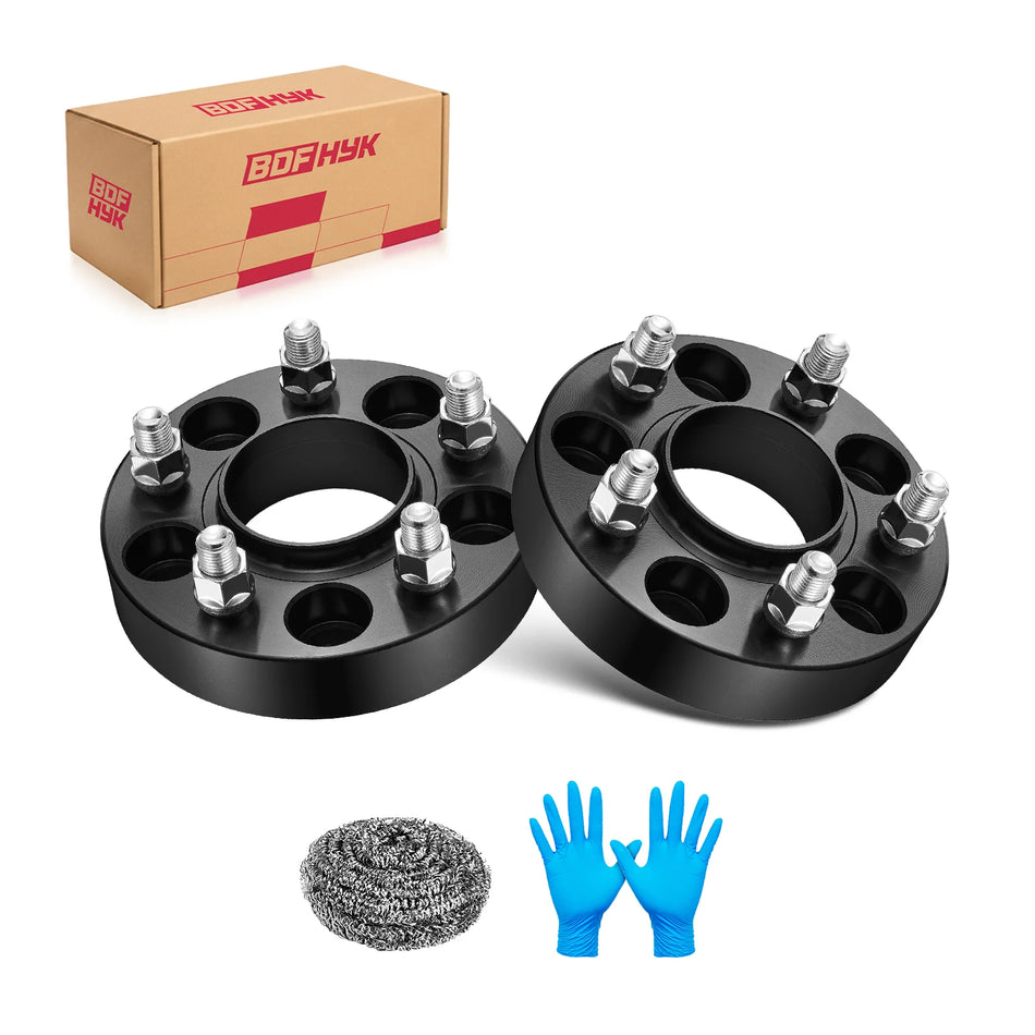 BDFHYK 5x120 Hubcentric Wheel Spacers-1.25 Inch / 20mm, 72.56mm Hub Bore, M14x1.5 Studs, Fits Land Rover Defender, Discovery LR3 LR4, Range Rover Sport, Set of 2