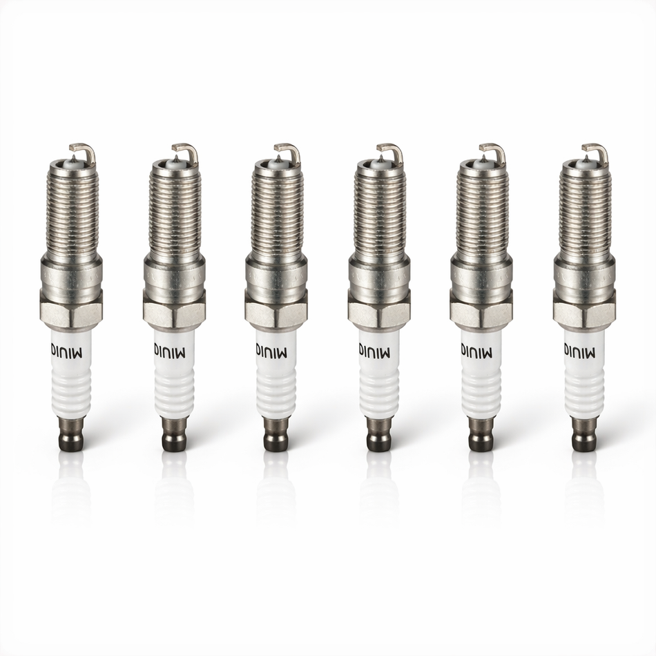 6 Pcs Iridium Spark Plug For Lincoln MKZ MKS MKT MKX,Mercury Sable, Edge Fusion Taurus Taurus X Flex,3.5L 3.7L V6,Engine, Replacement for 5019 LTR5GP