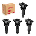 BDFHYK 4PCS Ignition Coil Pack UF652 C1803 Fits For 2012-2021 Hyundai Accent,  2012-2019 Veloster Kia