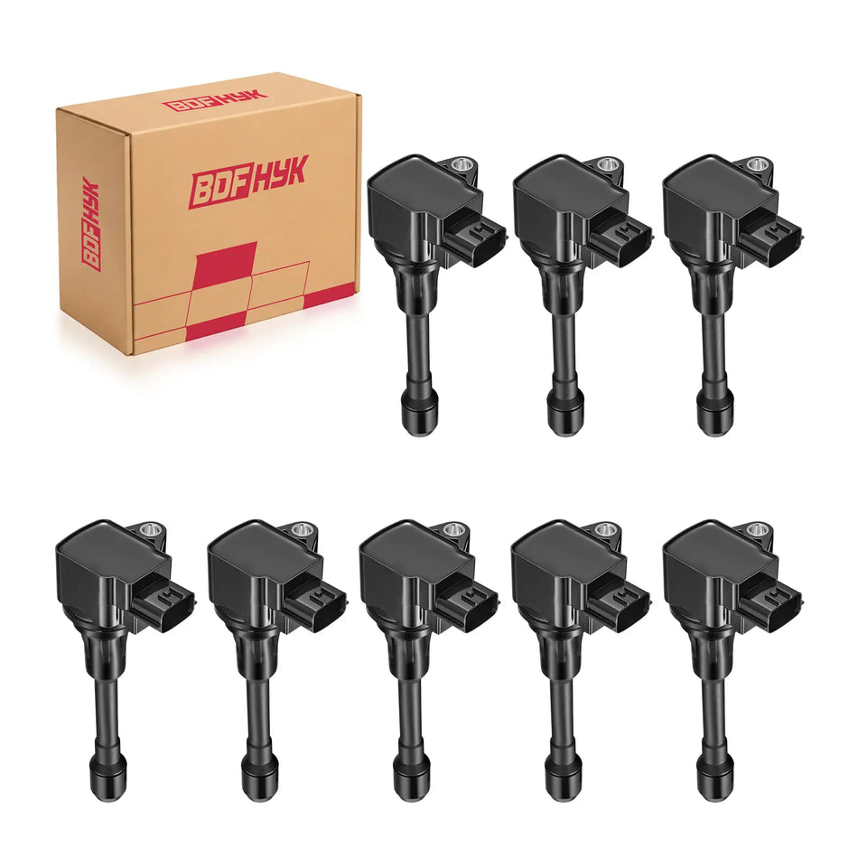 BDFHYK Ignition Coils For 2014-2021 INFINITI QX80, 2011-2013 INFINITI QX56, 2017-2020 Nissan Armada V8 5.6L, Replacement UF677 5C1893 Set of 8