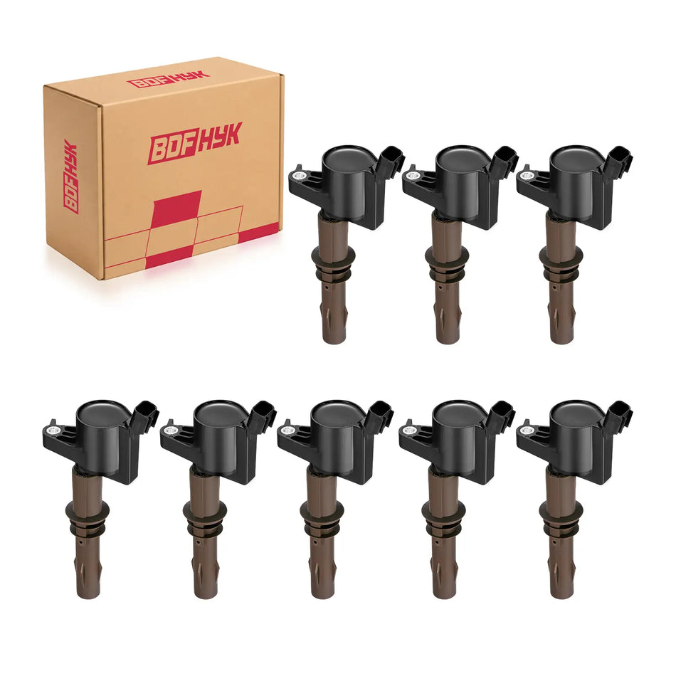 BDFHYK 8PCS Ignition Coil Pack DG521 for Ford F-150 Expedition Mustang 5.4L