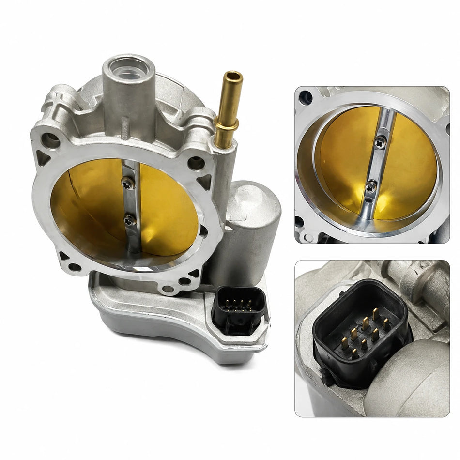 12568580 Throttle Body Assembly Compatible with Chevrolet Silverado 1500 5.3L V8, 8 Pin Electronic Replacement - BDFHYK