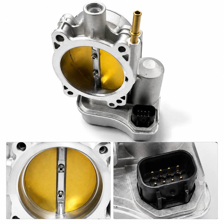 12568580 Throttle Body Assembly Compatible with Chevrolet Silverado 1500 5.3L V8, 8 Pin Electronic Replacement - BDFHYK