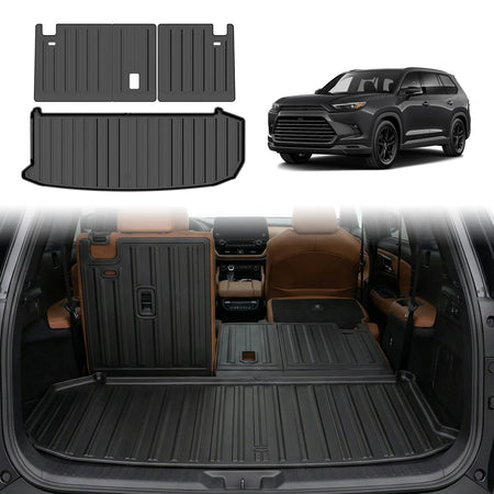 2024-2026 Toyota Grand Highlander cargo mat and seat back protector