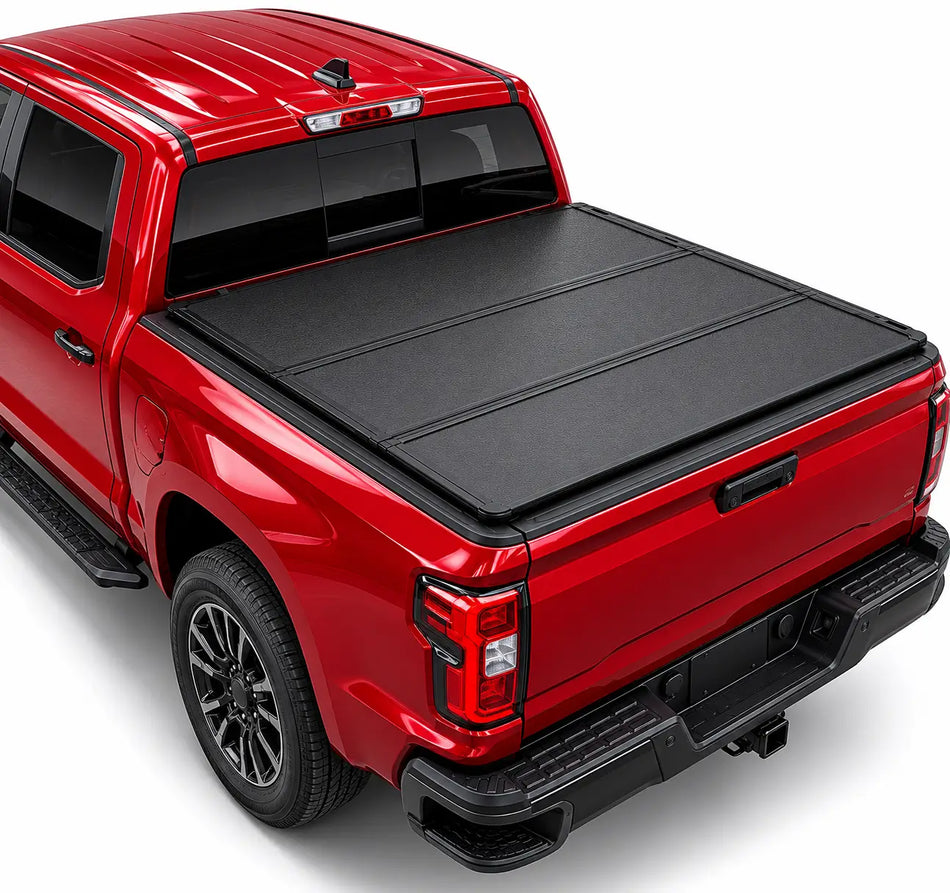 BDFHYK Hard Tri-Fold Tonneau Cover for Toyota Tundra 2014–2021 (5.5 ft Bed)