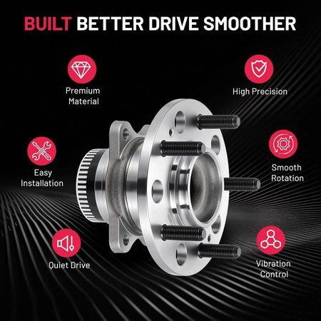 Hyundai Sonata Kia Optima 512437 rear wheel bearing fitment detail