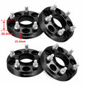 5x114.3 Wheel Spacers 1 Inch for Nissan 350Z 370Z Infiniti G35 G37 FX35, M12x1.25 Studs, 66.1mm Hub Bore, Set of 4, Not Hubcentric