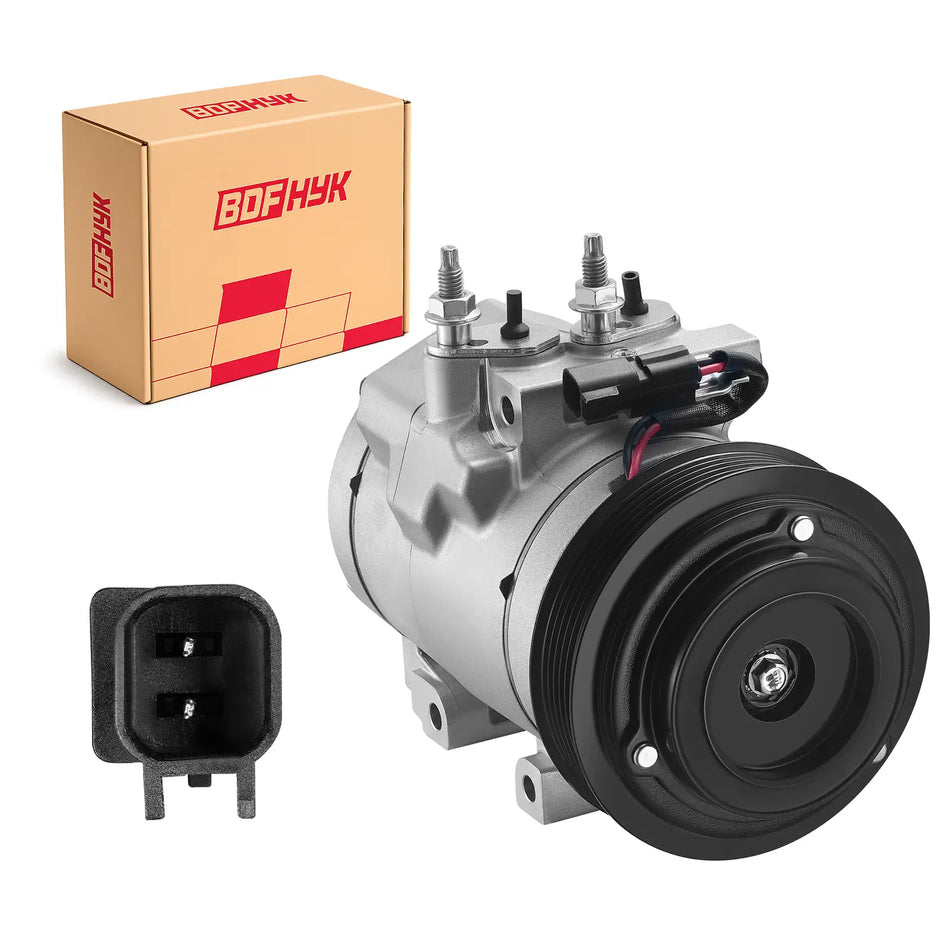 68192 A/C Compressor with Clutch for Ford F-150 Expedition 2007-2014 V8, Navigator