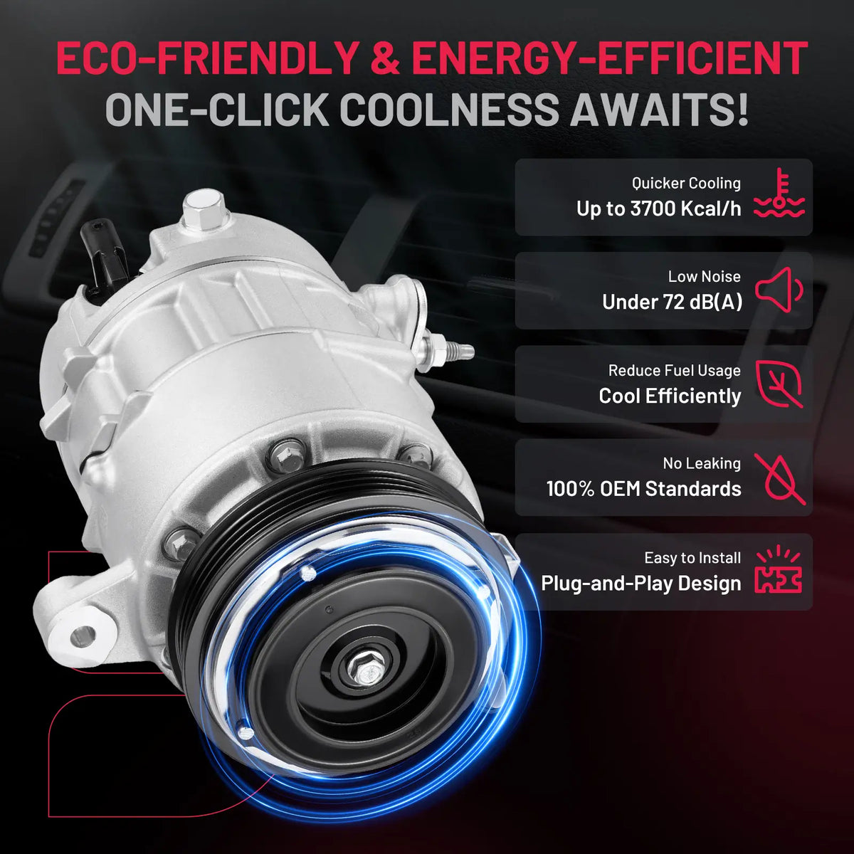 BDFHYK 84417409 clutch and pulley view