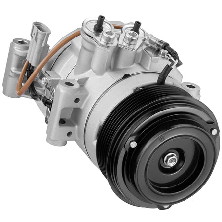BDFHYK 168677 A/C compressor 7-groove pulley detail for Toyota Tacoma