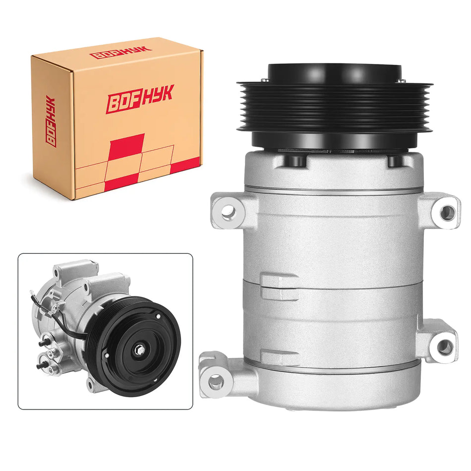 68677 A/C Compressor with Clutch 7-Groove for Toyota Tacoma 2005-2015 2.7L 4.0L
