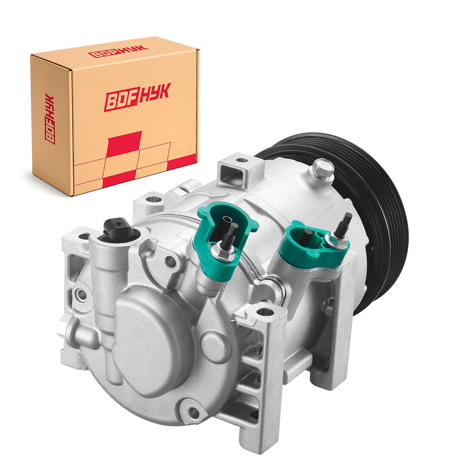 BDFHYK 178328 A/C Compressor with Clutch Fits Hyundai Sonata 2012-2014, Kia Optima 2012-2018 2.0L 2.4L, 6-Groove