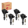 BDFHYK Ignition Coil Pack UF764 and Iridium Spark Plugs 93175 For Hyundai & Kia 2.4L L4,Set of 4