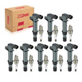 BDFHYK 8 Ignition Coil UF270 and 8 Iridium Spark Plug 4503 for Dodge Durango, Ram 1500; Jeep Grand Cherokee 4.7L V8