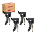 BDFHYK Ignition Coils UF802 and Iridium Spark Plug 91970 Fits For Chevrolet Equinox Malibu Cruze GMC Terrain, l4 1.4L,3 Set of 4