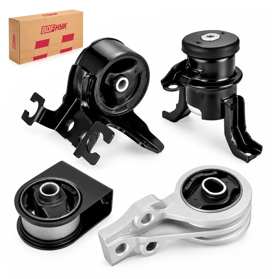 BDFHYK Engine & Transmission Mount Kit For Ford Escape,Mazda Tribute, Mercury Mariner 2005–2011 2.3L 3.0L, 4PCS Set