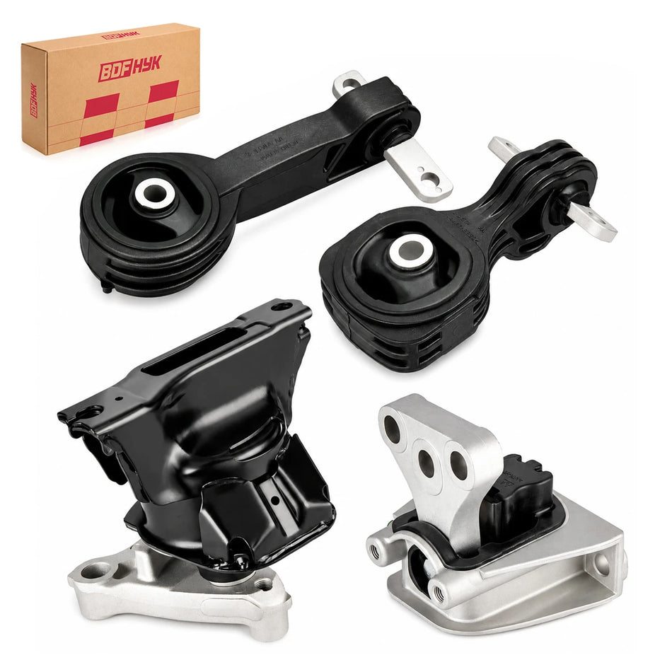 BDFHYK Engine Motor & Transmission Mount Kit for Honda Civic 2006-2011 1.8L L4, 4PCS Set