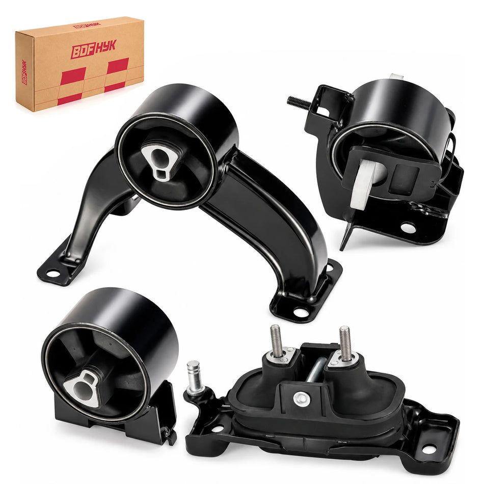 BDFHYK Engine & Transmission Mount Kit For Dodge Grand Caravan 2008–2010 3.3L 3.8L, 4PCS Set