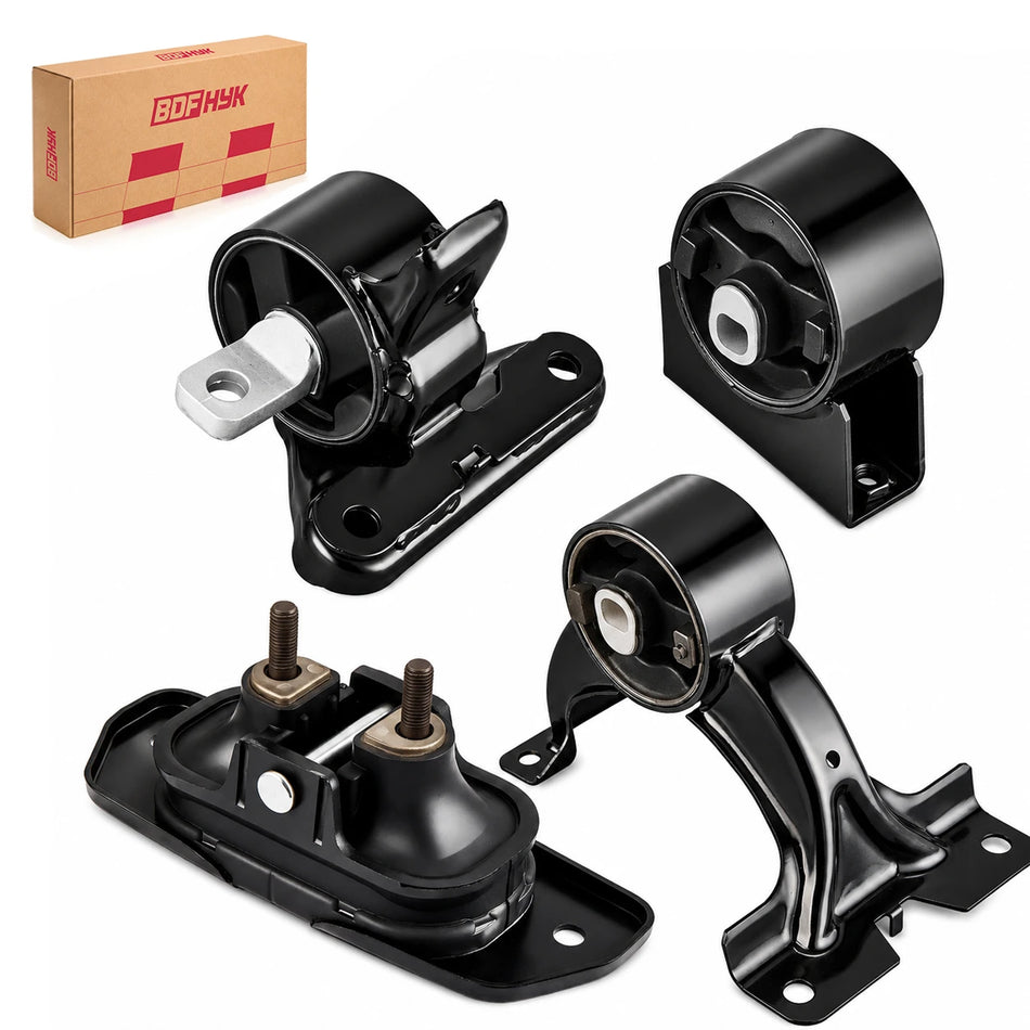 BDFHYK Engine & Transmission Mount Kit For Dodge Journey Avenger 2011–2019 3.6L V6, 4PCS Set