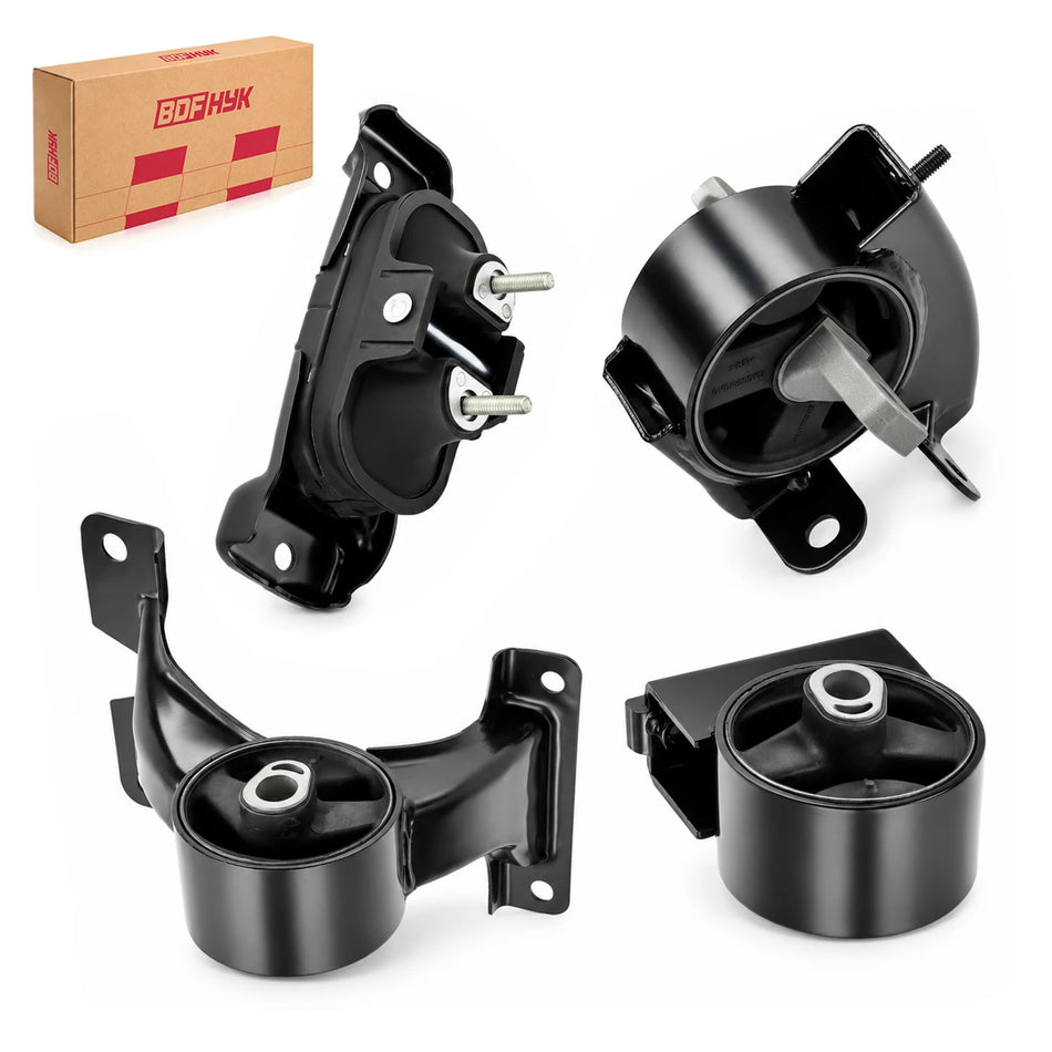 BDFHYK Engine & Transmission Mount Kit For Dodge Grand Caravan 2011–2019 3.6L V6, 4PCS Set