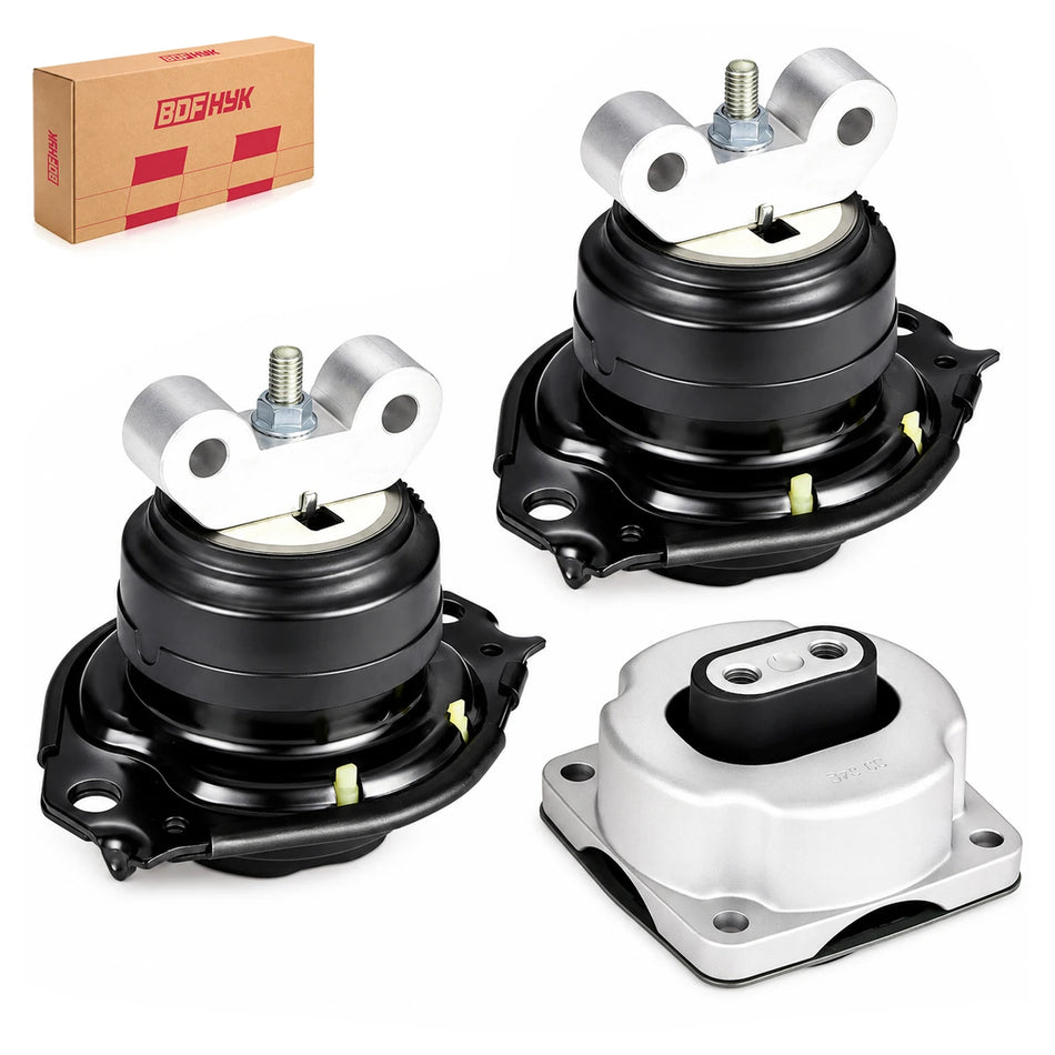 BDFHYK Engine & Transmission Mount Kit For Dodge Charger Challenger 2011–2022 & Chrysler 300, 3PCS Set