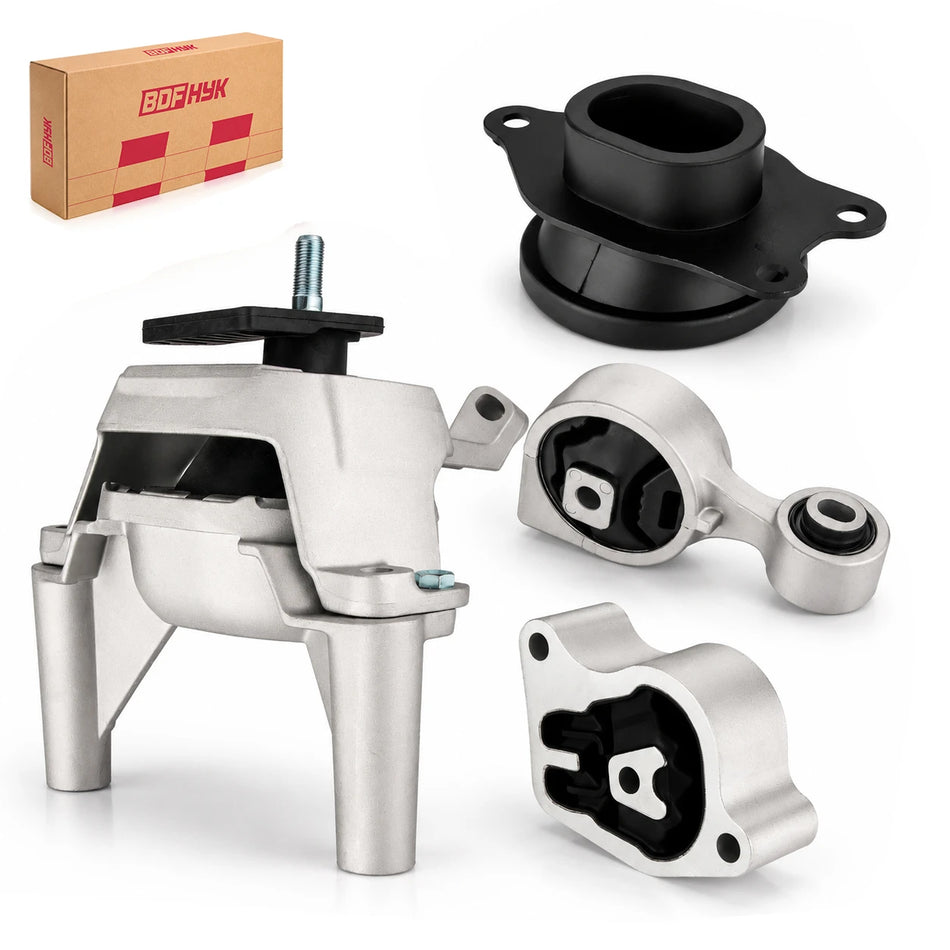 BDFHYK 2007–2012 Nissan Altima Engine & Transmission Mount Kit 2.5L L4, 4PCS Set
