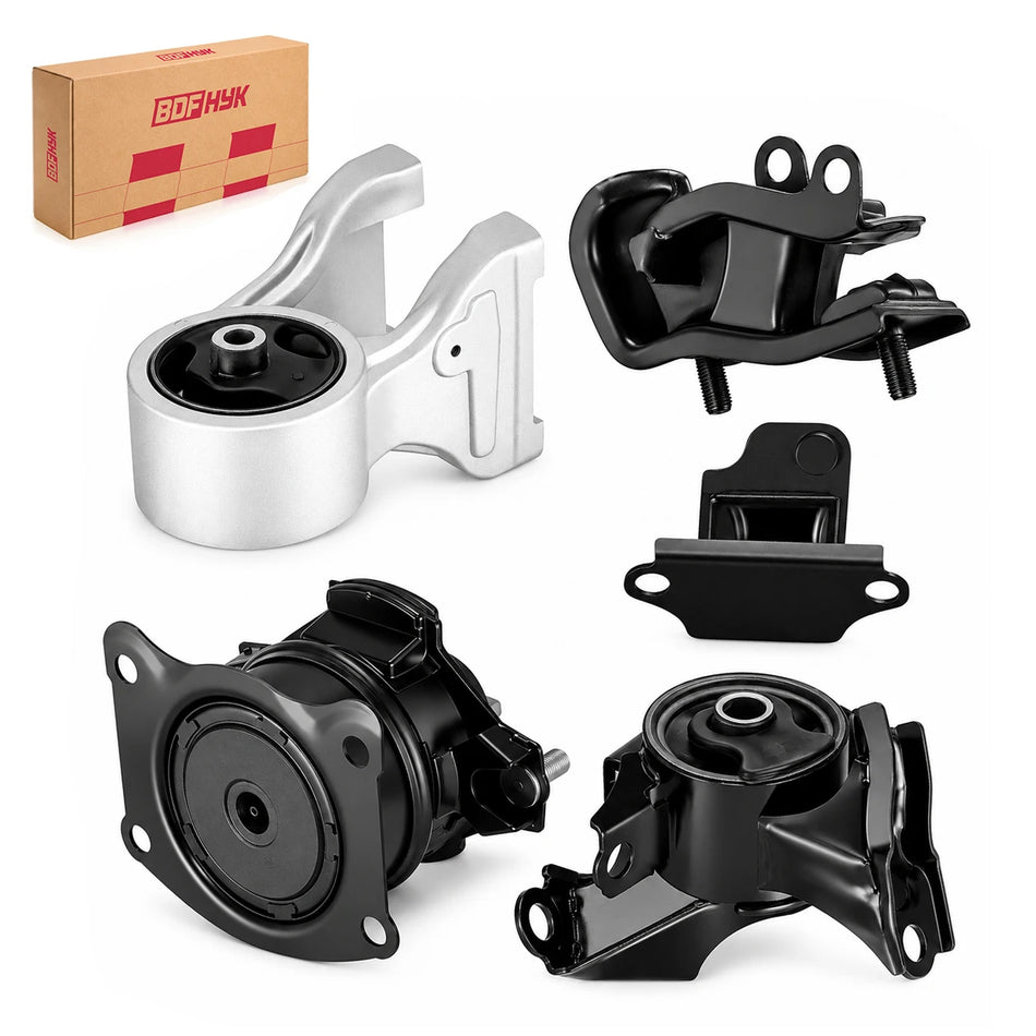 BDFHYK Engine & Transmission Mount Kit For Honda Odyssey 2005-2006 3.5L V6, 5PCS Set