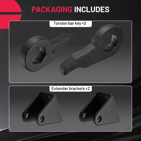 Chevy Silverado GMC Sierra 2500HD 3500HD 8-lug leveling kit fitment guide